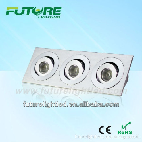 new products on china market CREE Ceiling light rectangular recessed LED downlight